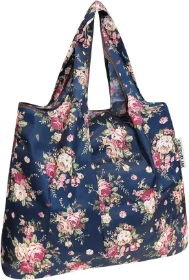 allydrew Medium Foldable Tote Nylon Reusable Grocery Bags
