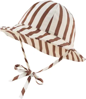 Baby Girl Sun Hat Infant Wide Brim Beach Hats Toddler Summer Bucket Hat Kids Outdoor Adjustable Hats