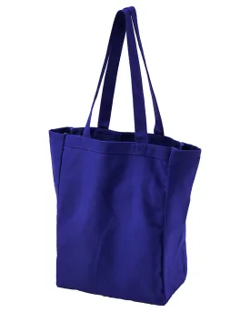 BAGedge Unisex 12 oz. Canvas Book Tote