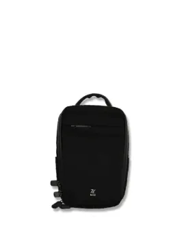 Bold Mimic: Multi-Carry Sling/Backpack in Raven Black Color