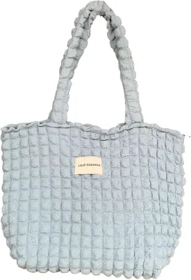 Bubble Tote Bags for Women Cloud Shoulder Bag Hobo Bag Large Hobo Bag for Women,Travle,Party,Work Black