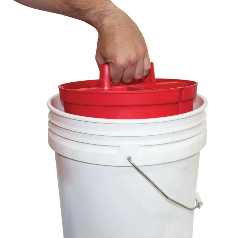 Bucket Boss 15054 Super Stacker Small Parts Organizer;Red