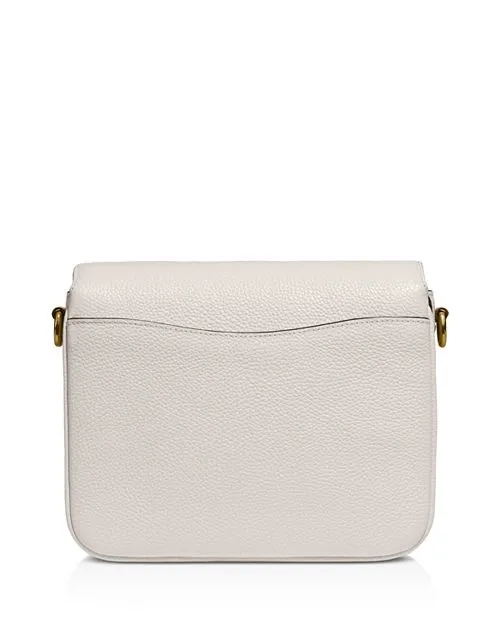 Cassie 19 COACH Signature Shoulder Bag, White