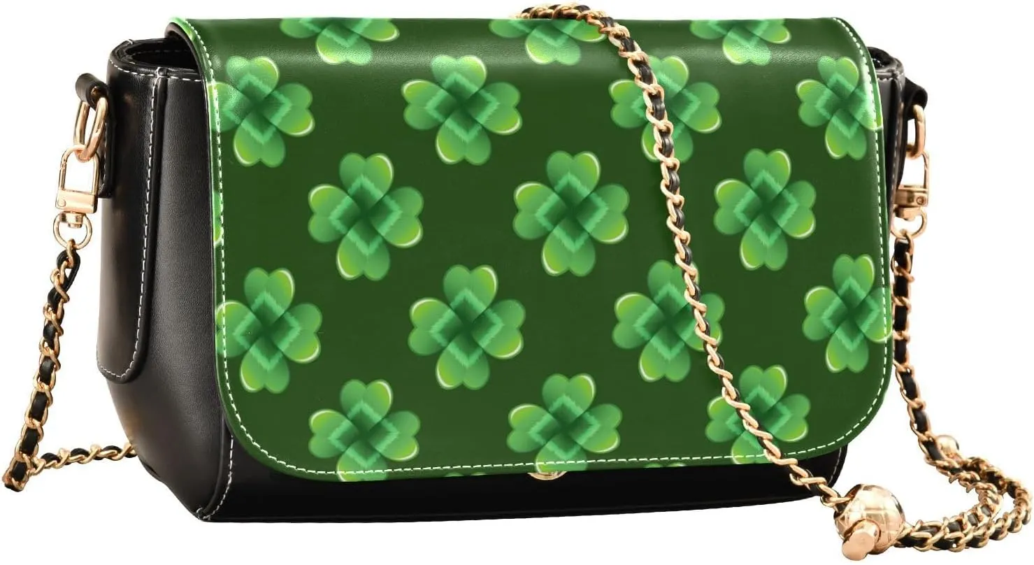 Crossbody Bags for Women Trendy Women's Black Shoulder Bag Small PU Leather Flap Cross Body Bag Handbags