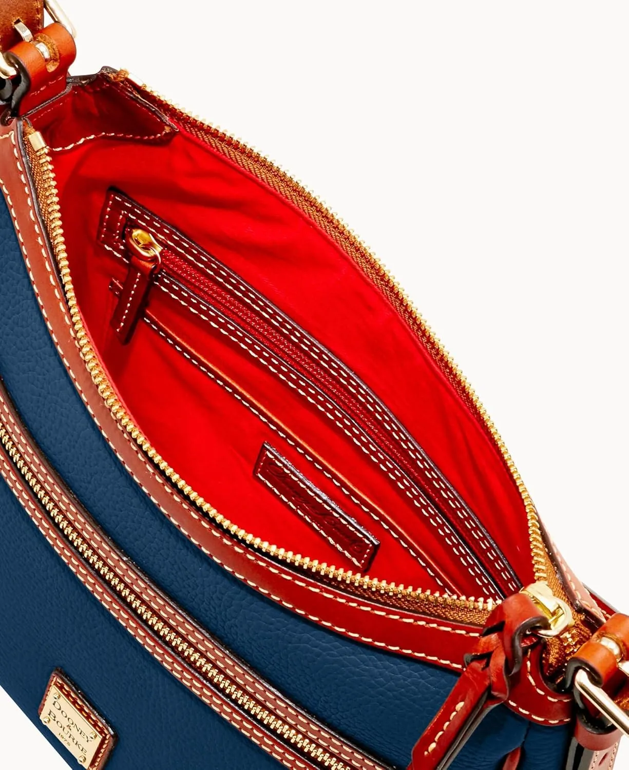 Dooney & Bourke Women's Handbags, Piper Pebble Grain Leather Crossbody Bags for Women