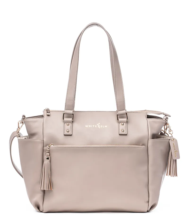 Gemini Convertible Backpack - Taupe