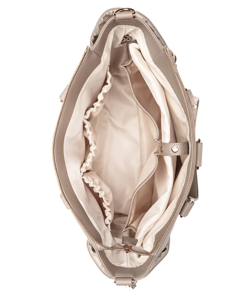 Gemini Convertible Backpack - Taupe