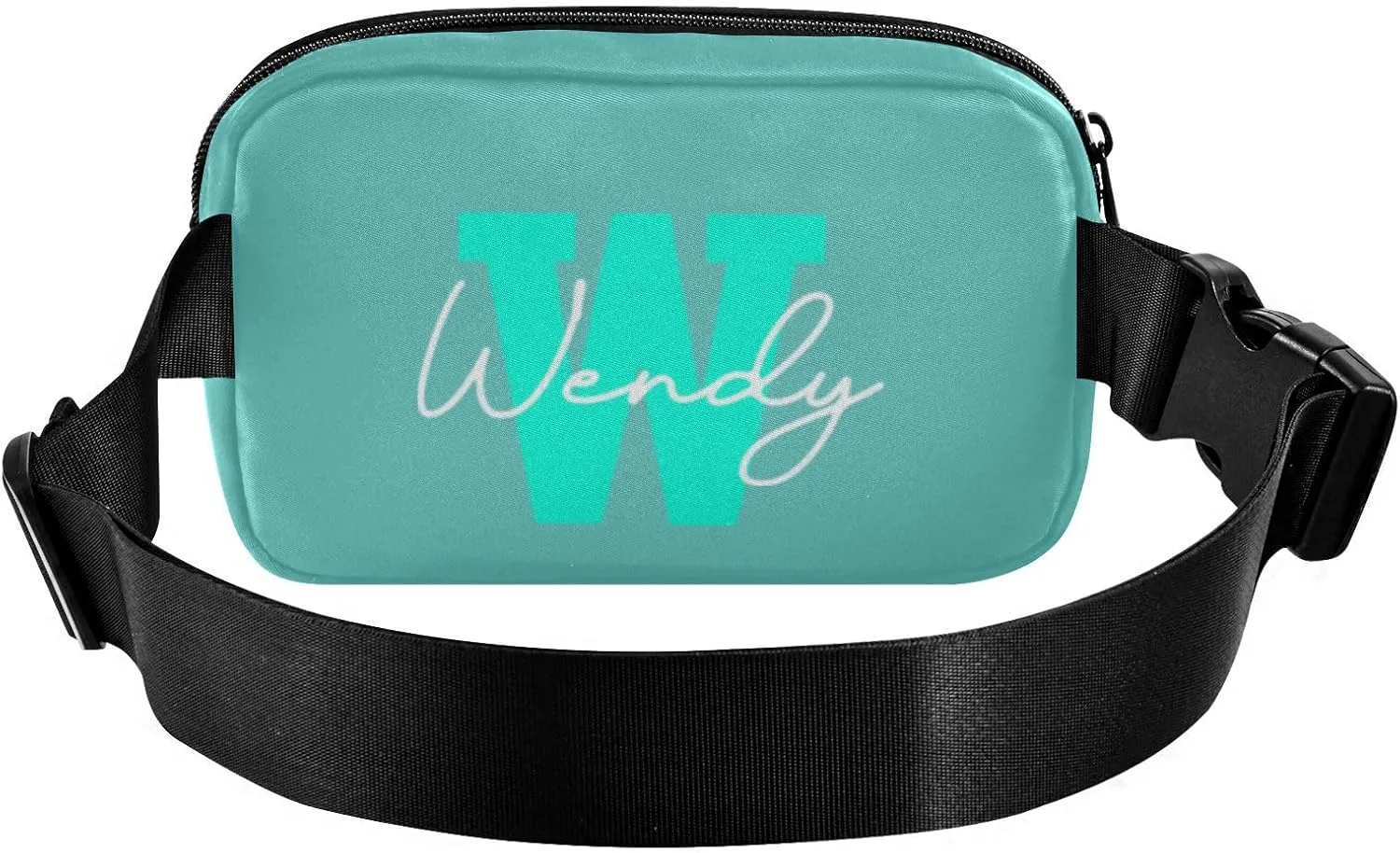 Generic Turquoise Custom Fanny Packs for Women Belt Bag Crossbody Bag Waterproof Fanny Pack Small Sling Bags Fashion Waist Packs Cross Body Bag for Traveling Running Sports Hiking Men