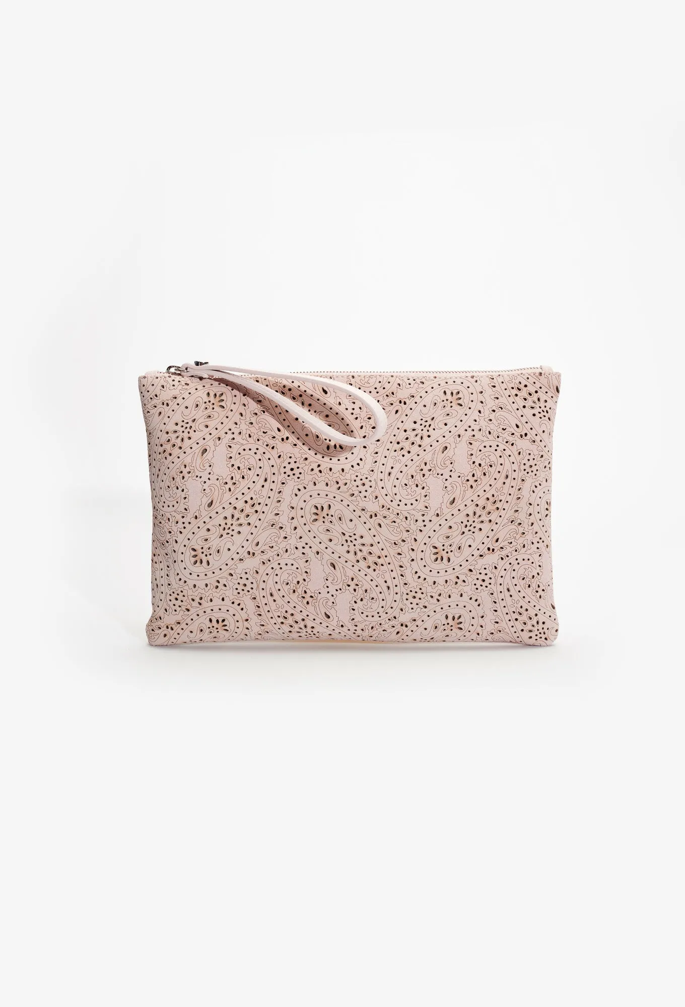 Genoa Suede Clutch