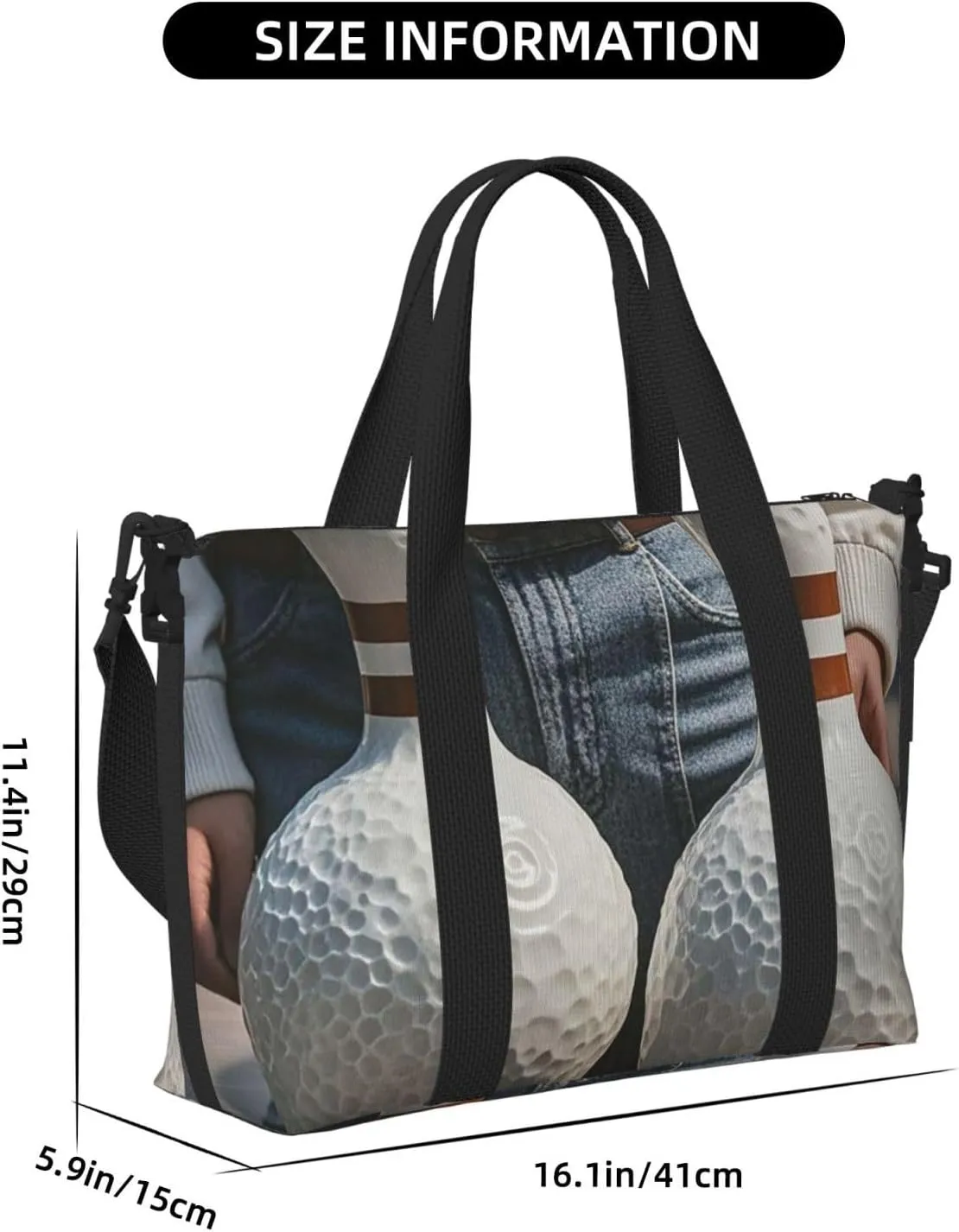 Gym Bag Bowling Balls Duffel Bag for Men Women Travel Overnight Bag with Shoe Compartment Workout Bags