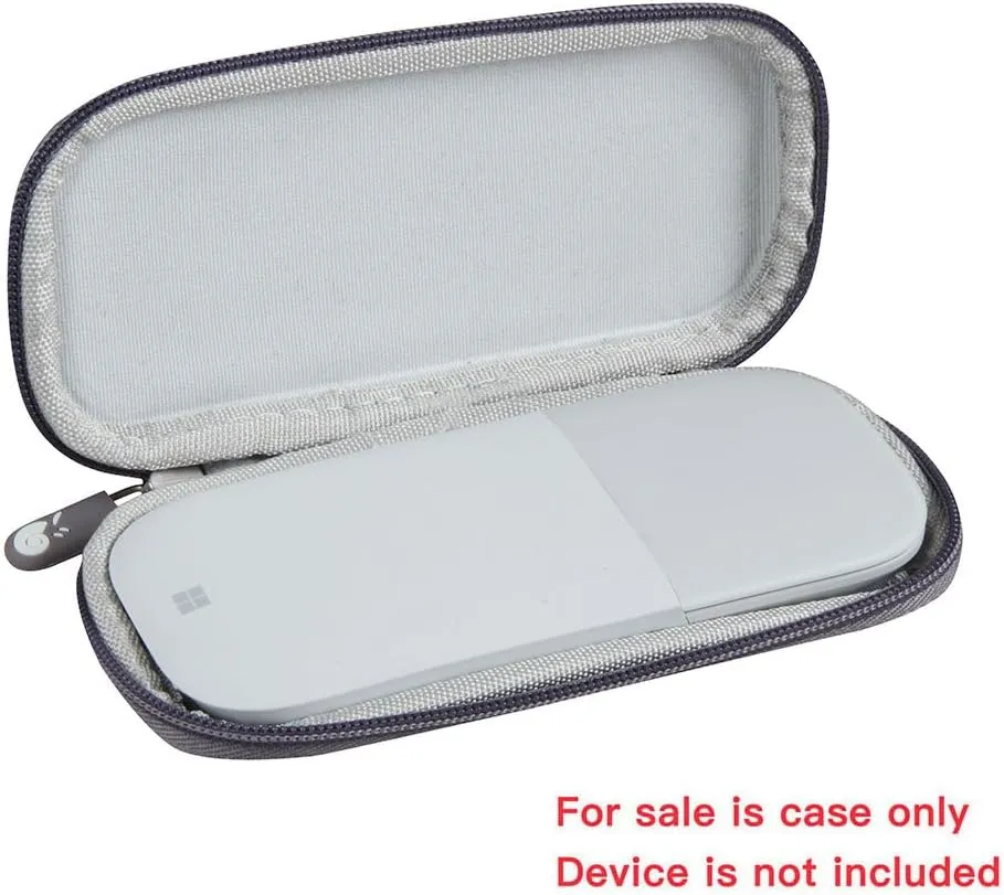 Hermitshell Hard EVA Travel Light Grey Case Fits Surface Arc Mouse2017 New Edition