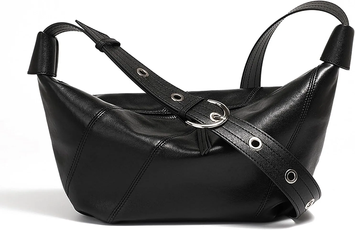 Hobo Bags for Women Soft Crossbody Shoulder Purses Slouchy Genuine Leather