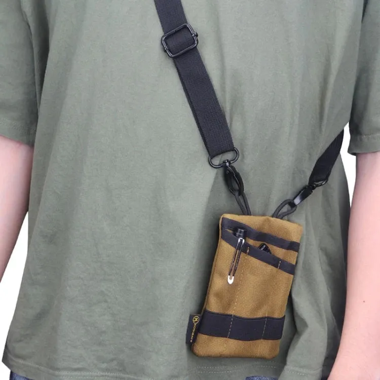 KOSIBATE H250 Outdoor Portable Card Holder Key Storage Bag (Khaki)