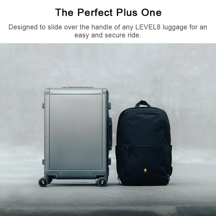 LEVEL8 Atlas Pro Laptop Backpack Shoulders Bag(Black)