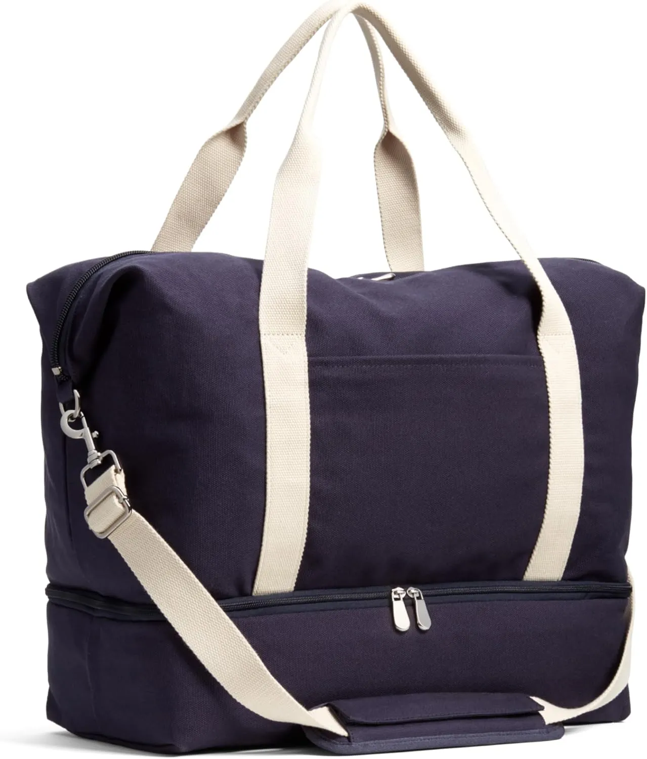 Lo & Sons Original Catalina Deluxe Premium Canvas Duffel Bag  Travel, Gym, Hospital, or Weekender Bag with Shoe Compartment for Men and Women