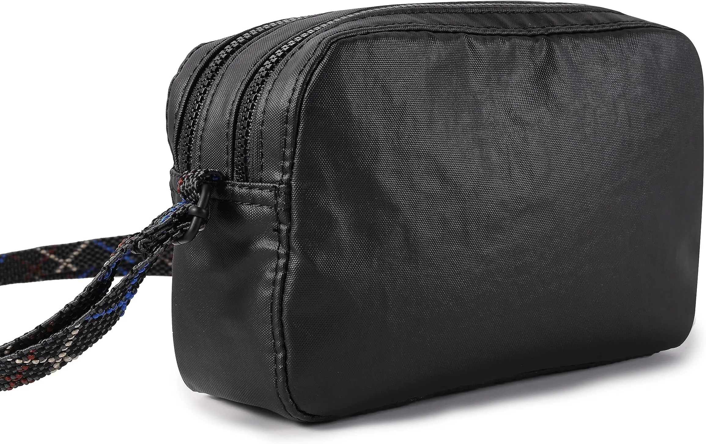 Maia Small Crossover 2 Compartment RFID Hedgren Bag in Creased Black