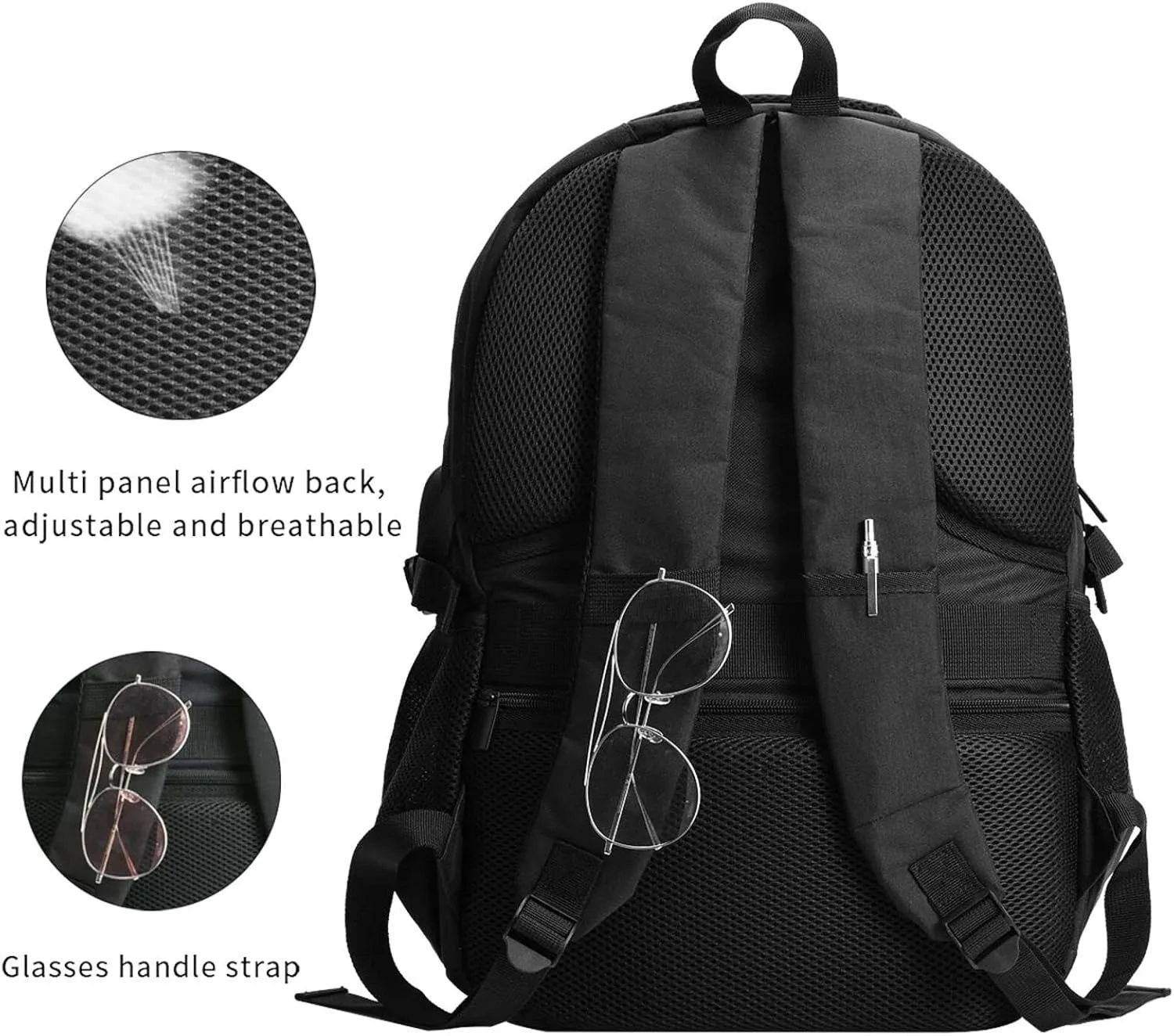 One Loves Butterfly Rasta Reggae Peace Rastafari Roots Travel Backpack Laptop Backpacks Business Rucksack Outdoor Daypack Large Sport Bag with Luggage Strap USB Charging Port for Hiking