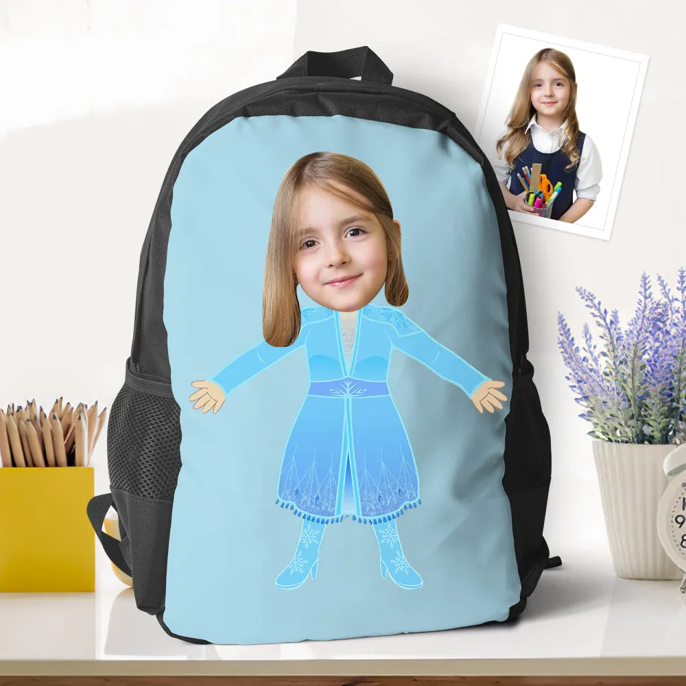 Personalized Minime Photo Backpack Back To School Gifts For Kids Boys Custom School Backpacks