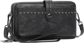SENDEFN Wristlet Wallet Small Cell Phone Purse Crossbody Bags for Women
