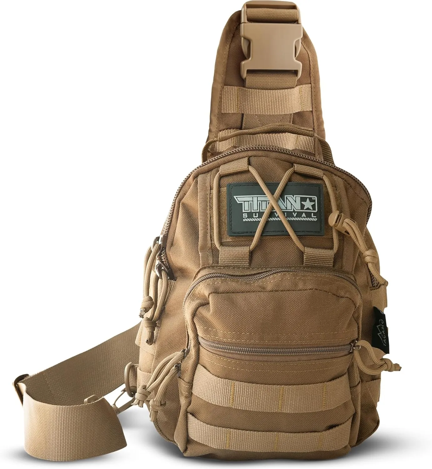 TACAMO 10L Crossbody Shoulder Bag, Small Tactical Bag for Men and Women
