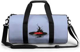 Vintage Record Vortex Ink Gym Bag for Men Women Duffle Bags Travel Tote