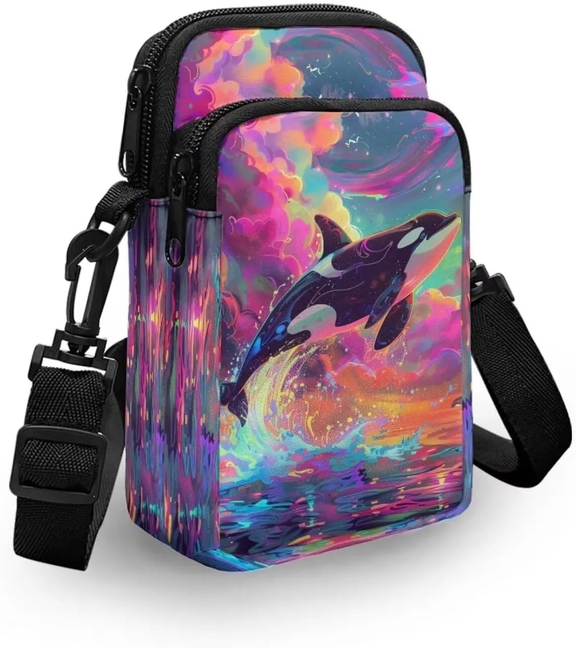 Womens Crossbody Bag Cell Phone Purse Wallet Small Shoulder Handbag Travel Sports Gym Bag